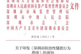 全国首个“防性骚扰指南”出台，职场女性碰到“咸猪手”该这样做图片