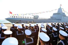 055大驱“双子星”亮相 让美国人心中五味杂陈图片