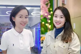 又美又飒！22岁女主持人剪去长发参军，网友：巾帼不让须眉图片