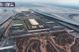 瞰·神鸟丨60秒最新航拍瞰天府国际机场图片