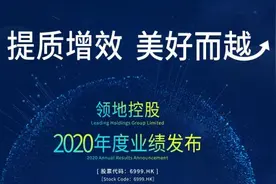 领地控股2020年报发布，总营收131.58亿，净利润增长58%图片