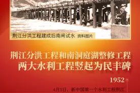 湖湘潮 百年颂59丨荆江分洪工程和南洞庭湖整修工程：两大水利工程竖起为民丰碑图片