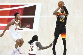 米切尔19分戈贝尔18+17 爵士主场大胜骑士图片