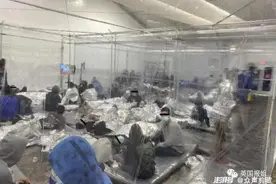 美国政府被曝搞“儿童集中营”，非法囚禁5000未成年，怕暴露封口记者图片