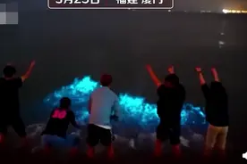 厦门多地出现蓝眼泪奇观，海水如星河般璀璨发光！网友：好浪漫图片