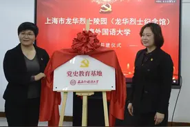 在翻译实践中学党史，松江学子在龙华烈士陵园的这堂党课立体而生动图片