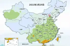 全国入春进程图来了！教你用四步正确打开春天图片