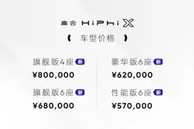 高合汽车发布1000公里电池包升能服务及HiPhi X 四车型开启预订图片