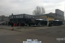 公交｜701路“哈兰城际”开通试运行图片