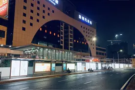 银湖汽车站道路设施提升工程完工 改造后的公交站有惊喜图片