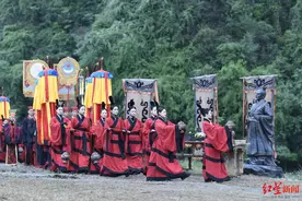 放水咯！“放水大典”带你穿越千年历史，都江堰李冰纪念馆清明正式开放图片
