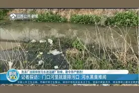 门口河里就是洗涤厂排污口，河水黑臭难闻？取缔、勒令停产整改！视频封面