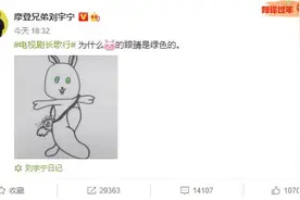 刘宇宁赵露思晒手绘狼兔插画 网友：这互动，我酸了图片