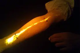 这张中医经络背后的“经络”图片
