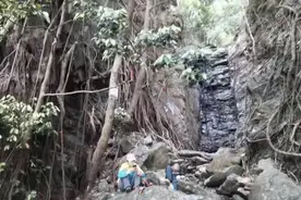 男子摔下梧桐山燕子崖，深圳消防紧急救援图片