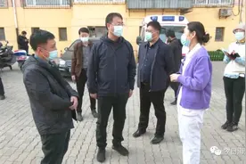 贠欣昇检查疫苗接种工作 确保疫苗接种工作安全有序推进图片