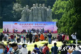 晴天助力“补偿式出游”，清明当天南京景区游人如织图片