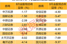 券商组合选择策略转向大盘股，券商四月金股出炉，重点看20股图片