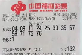 “快乐8”安徽首注500万大奖诞生图片