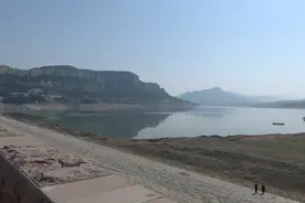 济南卧虎山水库干枯？官方：有大动作图片