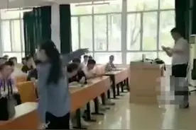 女子教室大骂男老师“下药强奸”广东一高校工作人员：视频揭露的是多年前的事图片