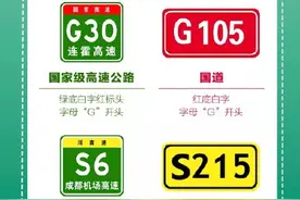 高速上为什么没有路灯？公路的标志你会看吗？高速公路竟有这么多学问图片
