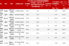 山东国企负责人拿多少年薪？2019年度11位“一把手”超过百万图片
