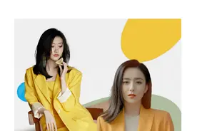 佟丽娅的黄，舒淇的蓝，这届西服很难带图片