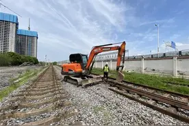 百年老铁路退出历史舞台：武汉拆除最后一段老京汉铁路图片