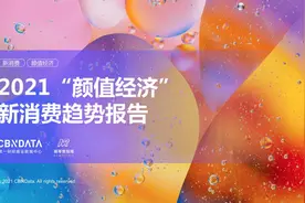 《2021“颜值经济”新消费趋势报告》发布：人均每年购买4支口红，你拖“后腿”了吗？图片