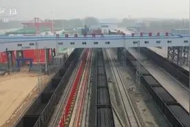 京杭运河“牵手”我国第一条重载铁路 形成北煤南运T字型水陆大通道图片