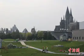 北京环球影城即将开园 建设进入收尾阶段图片