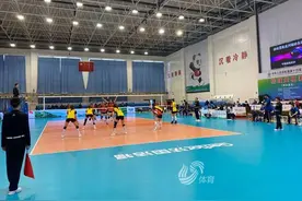全运会女排资格赛山东3-2广东 李岩龙：按照自己的节奏拼好每一场图片