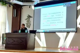 菏泽一中国际部邀请中国科学院陶宁博士前来讲学图片