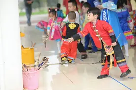“小阿妹”“小阿哥”过“三月三”广西各地幼儿园开展民俗活动图片
