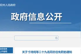 涉及29人！德宏州发布一批人事任免图片