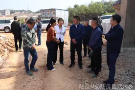 罗世雄调研阿岗水库陆良片区移民搬迁安置工作图片