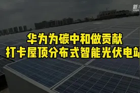 上海证券报记者打卡华为屋顶分布式智能光伏电站视频封面