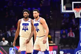 NBA官网战力榜：76人升至榜首 快船太阳篮网爵士分列2-5位图片