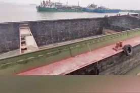 ​江苏靖江一装沙船沉没，两人死亡，另有一具遗体正鉴定身份图片