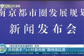 《南京都市圈发展规划》发布！苏皖携手"1小时都市圈"期待值拉满视频封面