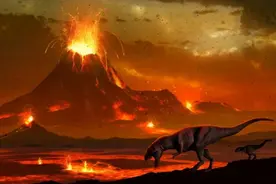 科学家归纳出火山在恐龙灭亡中扮演的角色图片