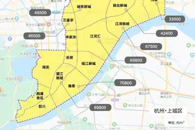 杭州最新区划板块限价地图出炉！最便宜12000元/㎡图片