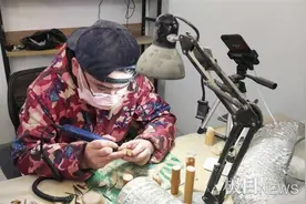 咸宁95后竹雕技艺传承人吴宇：传统手艺不能后继无人图片