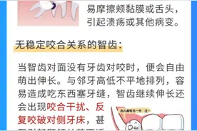 别人拔智齿花400，你却花了1500？关于智齿，你关心的6点疑问图片