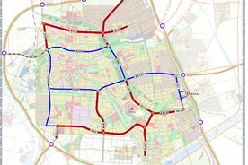 淮安快速路二期工程方案出来了，总长56.1km，计划今年开工图片