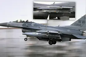 意欲何为？美媒炒作中美军机同日现身南海，美军4架F-16满挂空空导弹图片
