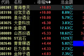 白酒股逆市大涨，机构：业绩普遍超预期，看好高端和次高端标的丨牛熊眼图片