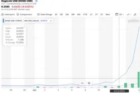 狗狗币十天暴涨450%，马斯克力挺，是泡沫还是第二个比特币？图片