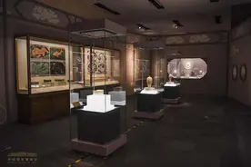 河津窑瓷枕上的诗文与婴戏图，国博展“龙门遗粹”图片